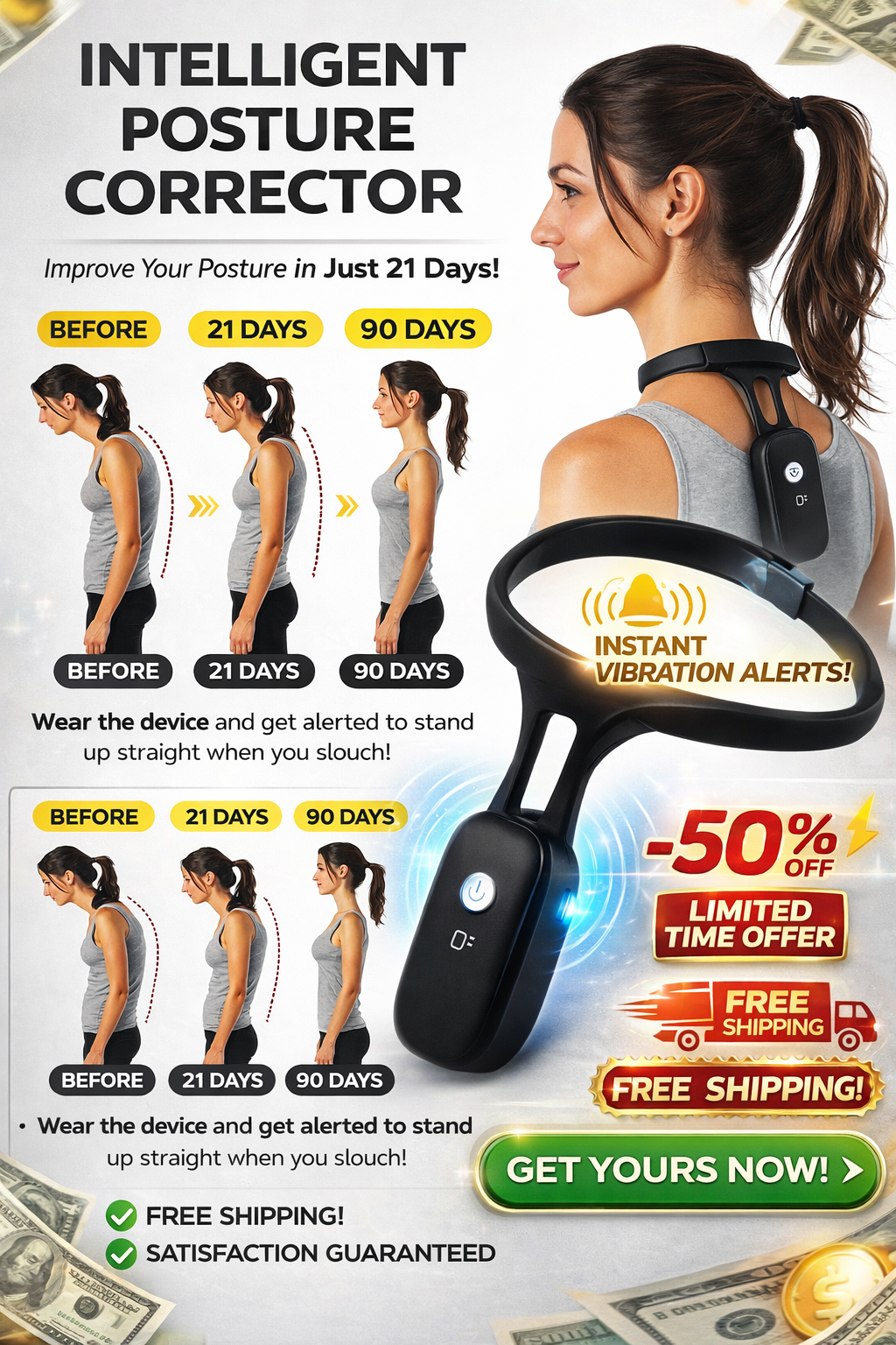 Smart posture corrector